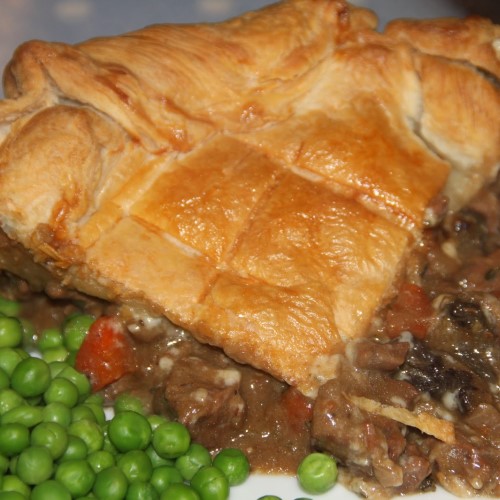 Steak & Guinness Pie